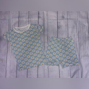 Magnolia Baby Blue Floral Pajama Set